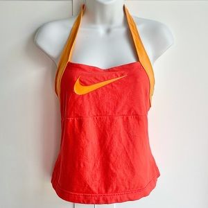 Nike Athletic Cotton Halter Tank Top